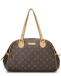 Louis Vuitton Louis Vuitton Brown Monogram Coated Canvas Montorgueil Pm (Authentic Pre-