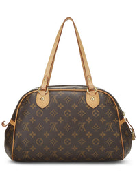 Louis Vuitton Louis Vuitton Brown Monogram Coated Canvas Montorgueil Pm (Authentic Pre-