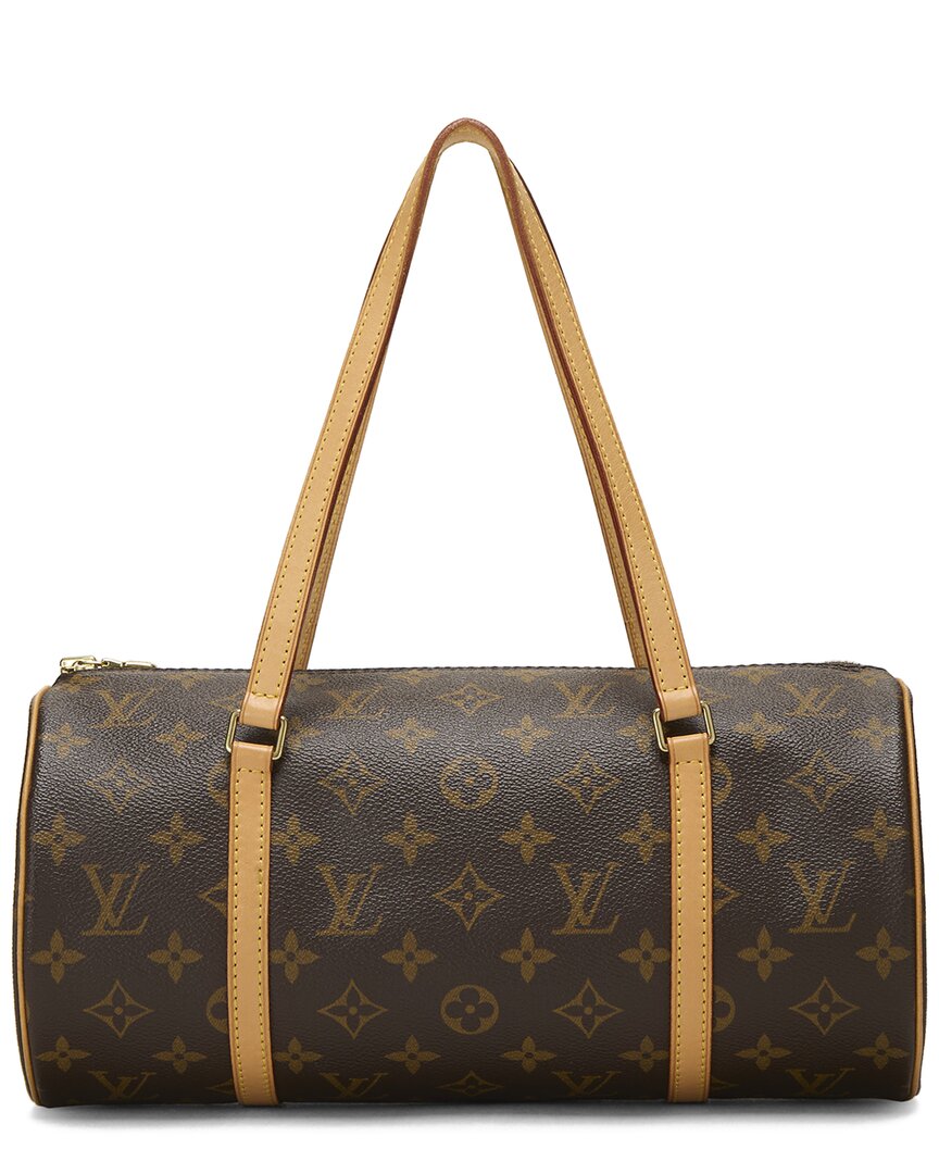 Louis Vuitton Louis Vuitton Brown Monogram Coated Canvas Papillon With Mini 30 (Authentic