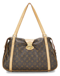 Louis Vuitton Louis Vuitton Brown Monogram Coated Canvas Stresa Gm (Authentic Pre-Loved)