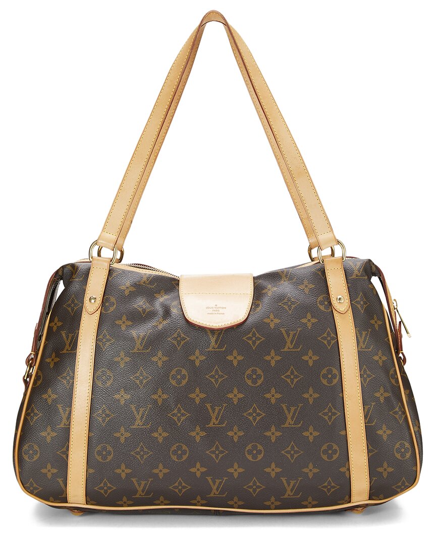 Louis Vuitton Louis Vuitton Brown Monogram Coated Canvas Stresa Gm (Authentic Pre-Loved)