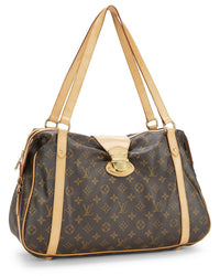 Louis Vuitton Louis Vuitton Brown Monogram Coated Canvas Stresa Gm (Authentic Pre-Loved)