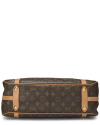 Louis Vuitton Louis Vuitton Brown Monogram Coated Canvas Stresa Pm (Authentic Pre-Loved)