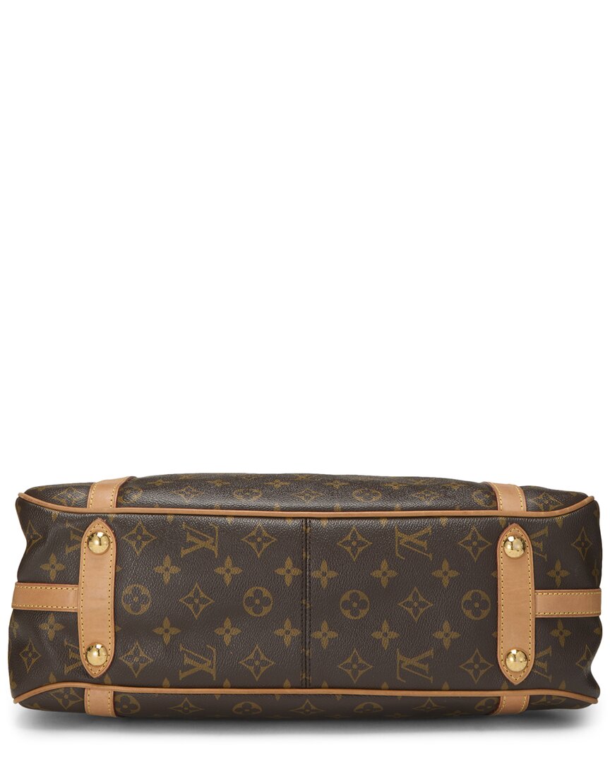 Louis Vuitton Louis Vuitton Brown Monogram Coated Canvas Stresa Pm (Authentic Pre-Loved)