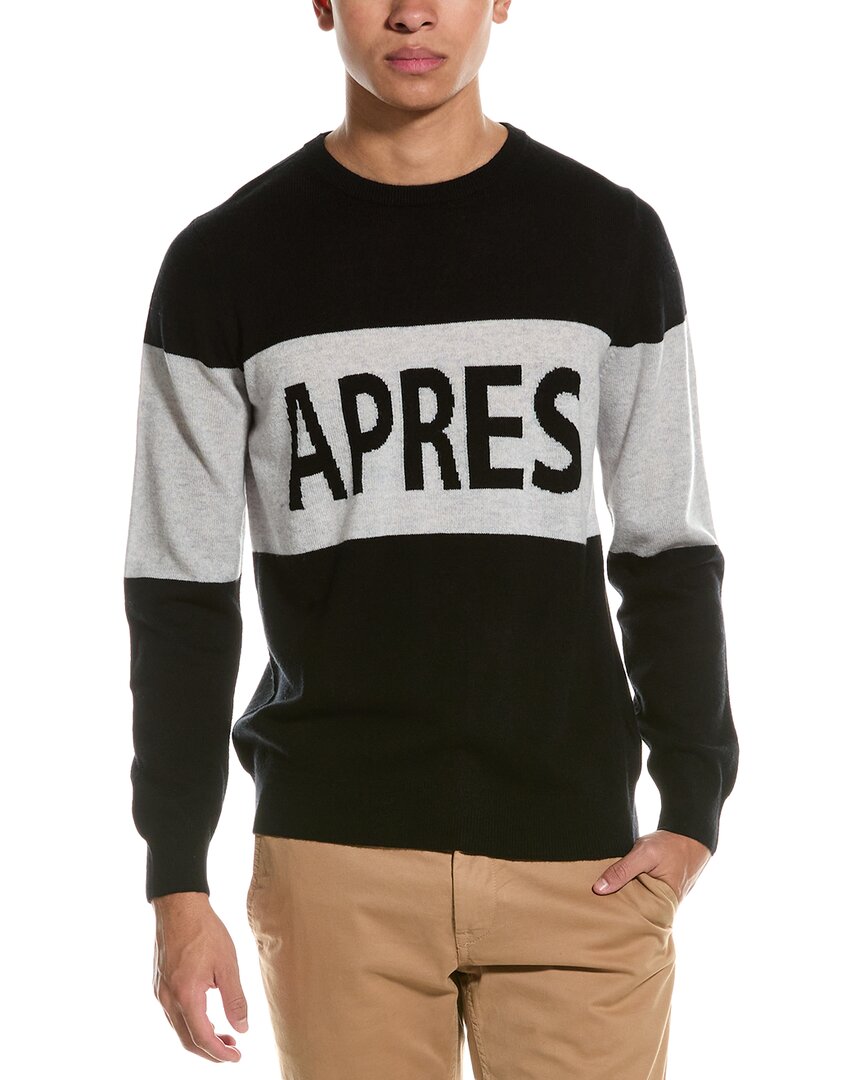 Brodie Cashmere Wool & Cashmere-Blend Sweater Black