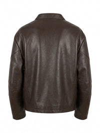Gucci Men Bull Leather Jacket