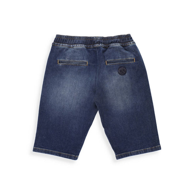Dolce  Gabbana Kid's blu scurissimo 2 Shorts