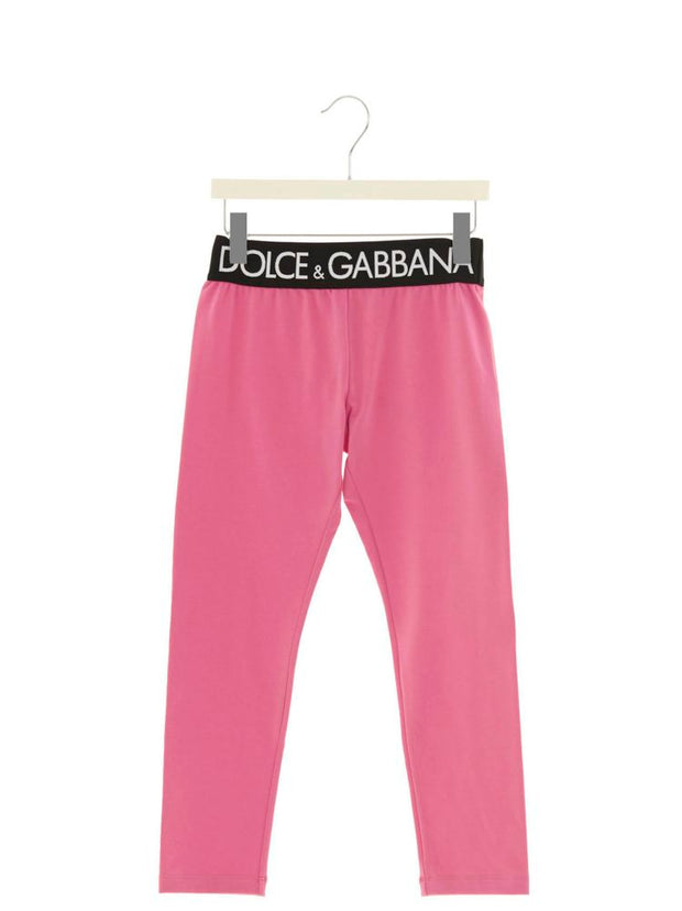 Dolce  Gabbana Kid's Fuchsia Leggings