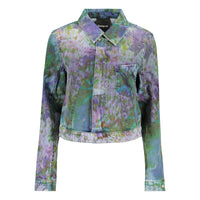 Desigual Desigual Blu Cotton Woman Women's Jacket