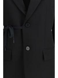 BALENCIAGA Balenciaga Women Barathea Wool Tailored Jacket