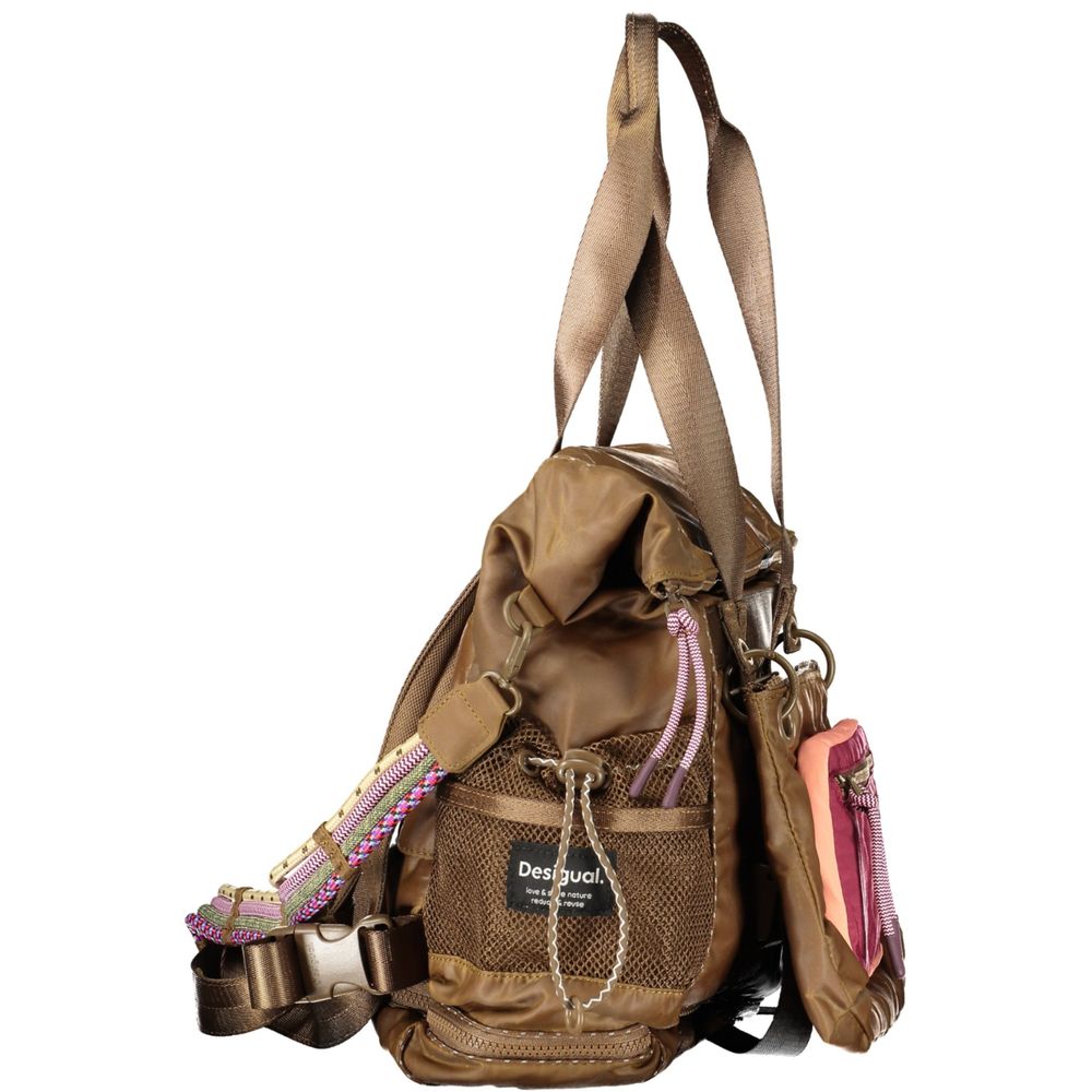 Desigual Desigual Marrone Poliestere Woman Women's Backpack