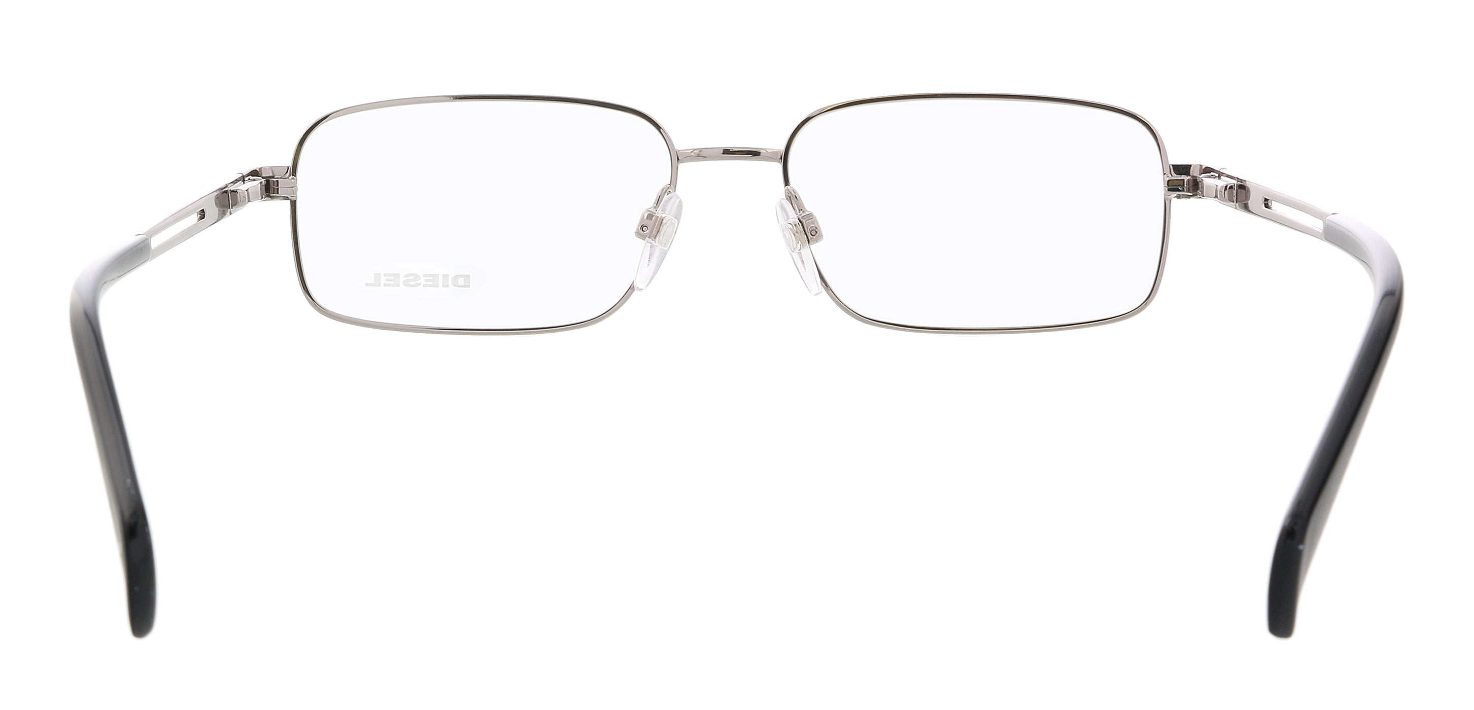 Diesel Shiny Palladium Rectanglular DL5109 Eyeglasses