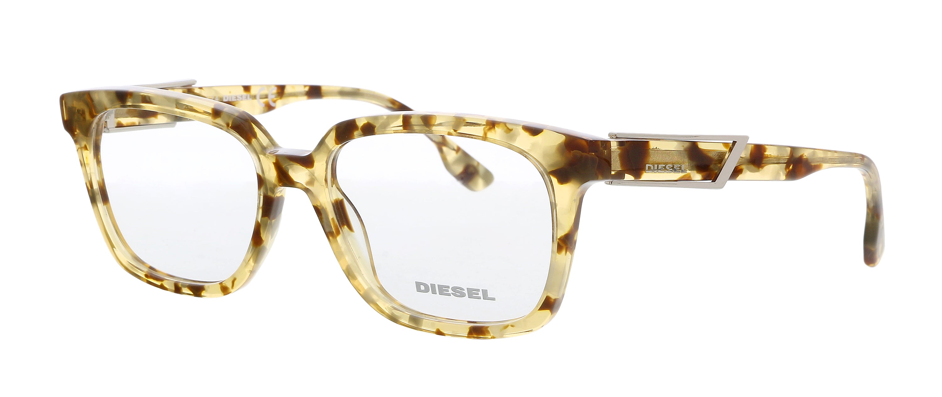 Diesel Blonde Havana Square DL5111 Eyeglasses