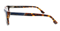 Diesel Denim/Blonde Havana Square DL5124 Eyeglasses