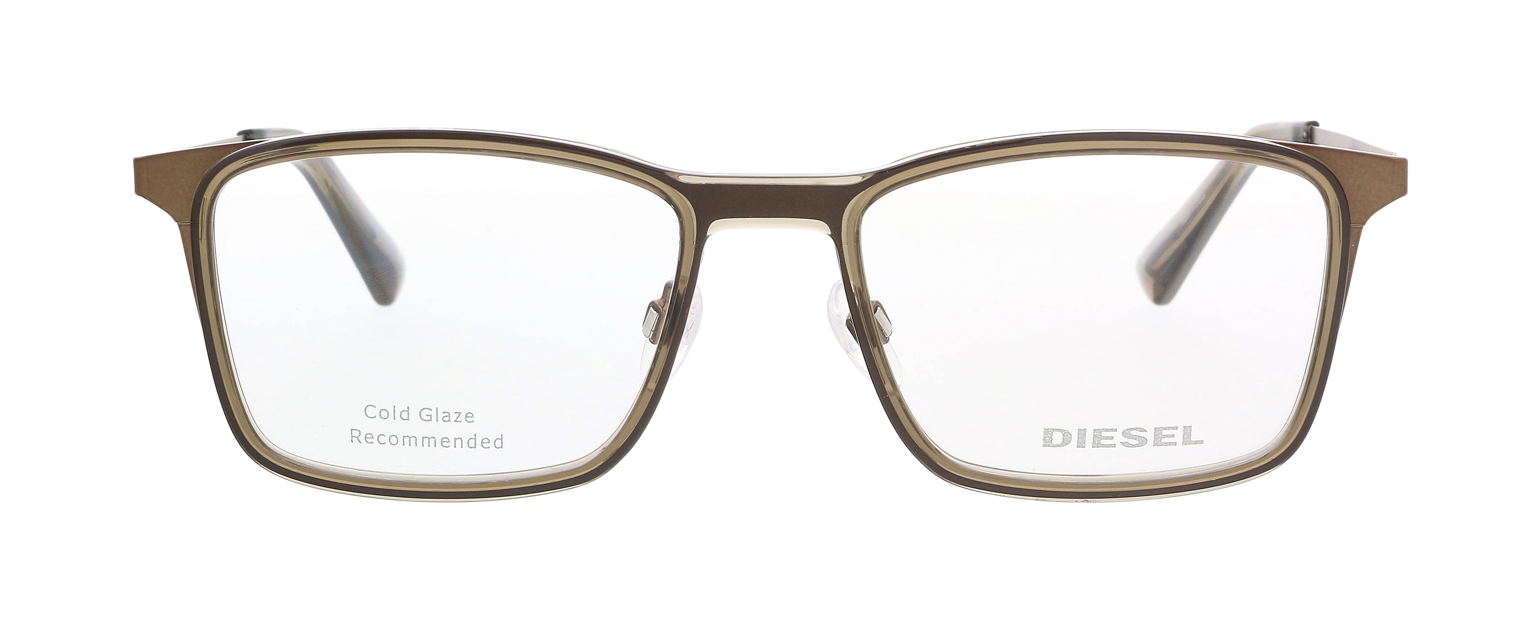 Diesel Bronze Rectangular DL5299 Eyeglasses