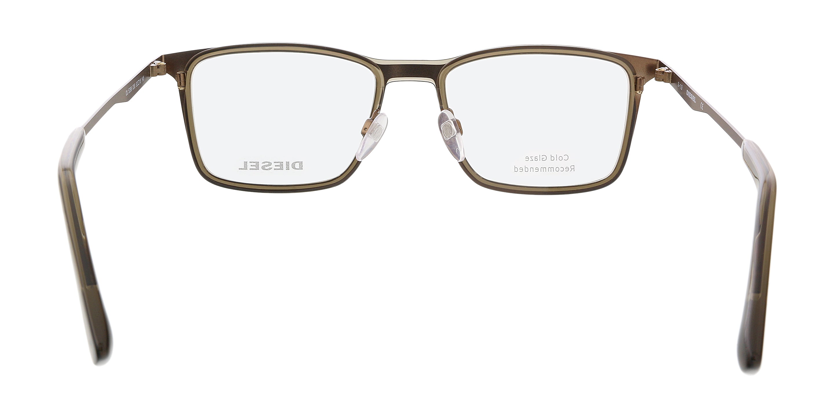 Diesel Bronze Rectangular DL5299 Eyeglasses