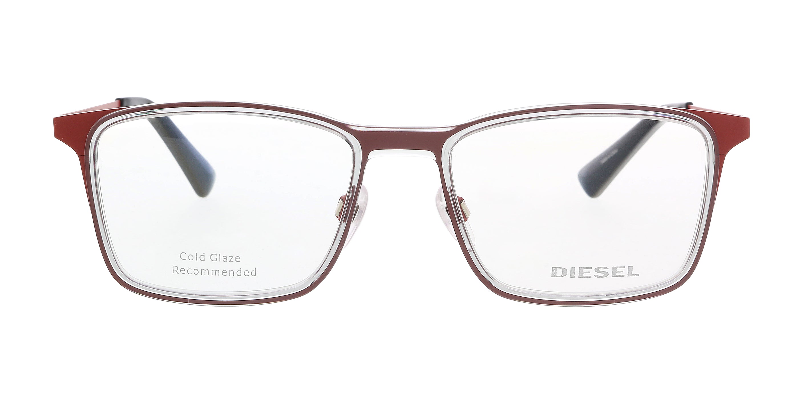 Diesel Red Rectangular DL5299 Eyeglasses