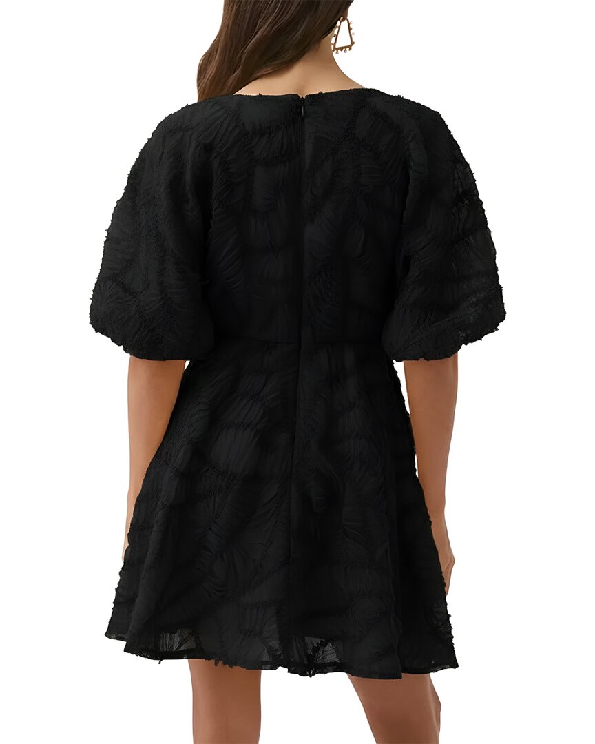 Mira Richi Solid Mini Dress