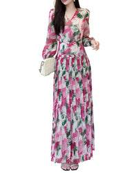 BURRYCO Burryco Long Sleeve Maxi Dress
