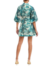 Mestiza New York Valencia Linen-Blend Mini Dress