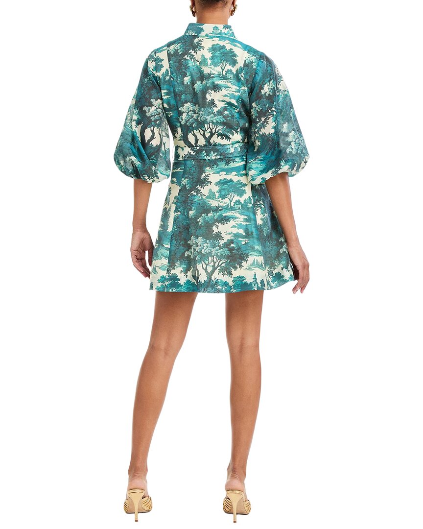 Mestiza New York Valencia Linen-Blend Mini Dress