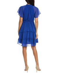 Nanette Nanette Lepore Clipped Dot Mini Dress
