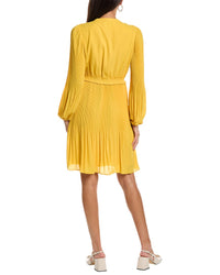 Nanette Nanette Lepore Accordion Pleated Shirtdress