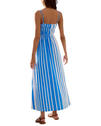 Camila Blanco Printed Midi Dress