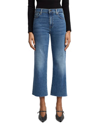 7 For All Mankind Cropped Alexa Clara Ankle Crop Jean