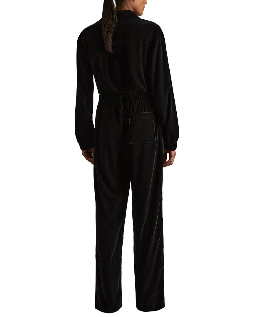 Reiss Vinnia Velvet Jumpsuit