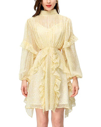 BURRYCO Burryco Long Sleeve Mini Dress