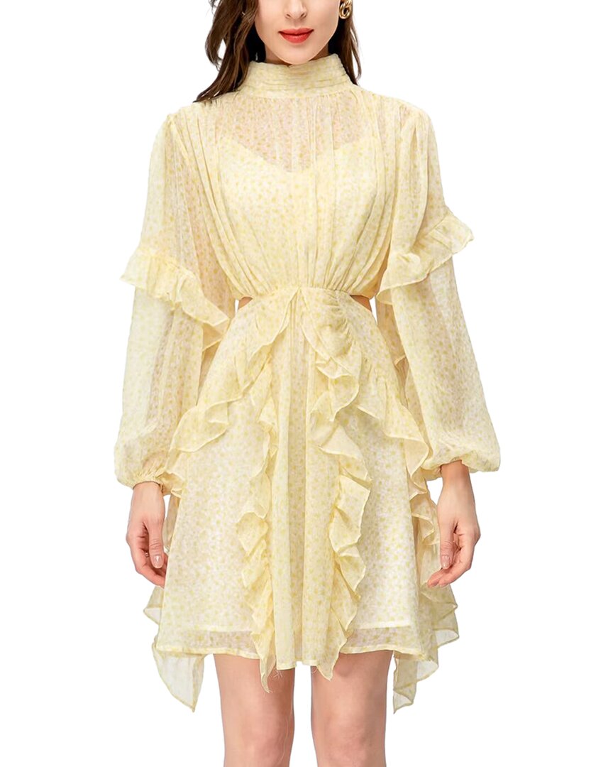 BURRYCO Burryco Long Sleeve Mini Dress