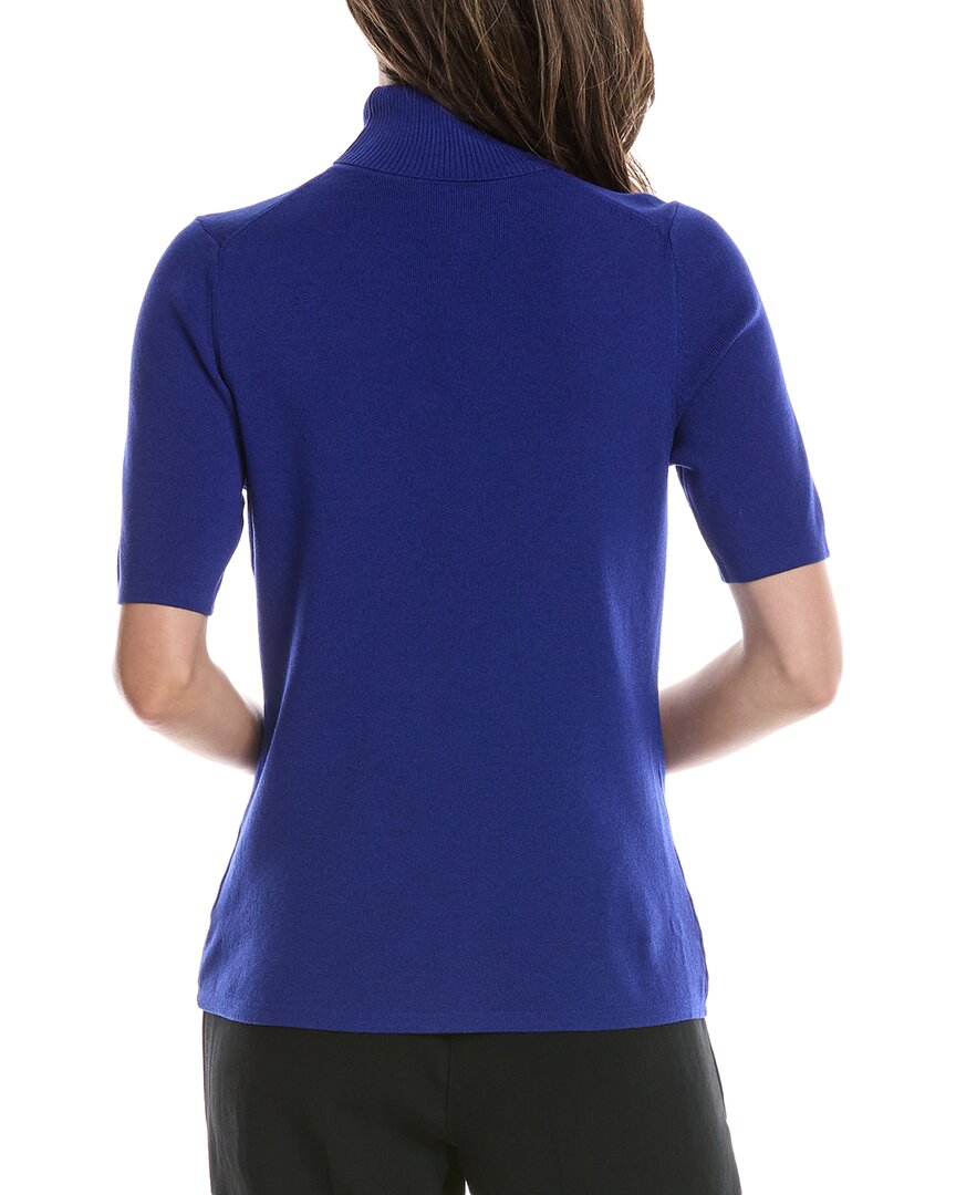 Anne Klein Half Sleeve Turtleneck Sweater