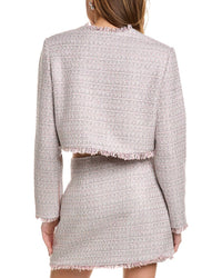 Toccin Lainey Cropped Tweed Jacket