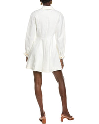 Toccin Alexa Denim Seamed Mini Dress