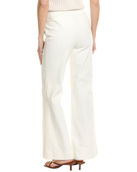 Toccin Birkin Denim Laced-Up Flared Pant