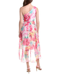 Adrianna Papell Printed High-Low Dress
