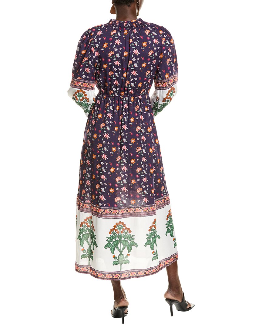 Garrie B Smocked Maxi Dress