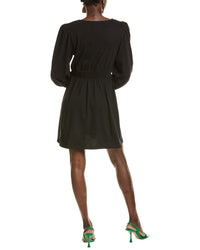 Garrie B V-Neck Mini Dress