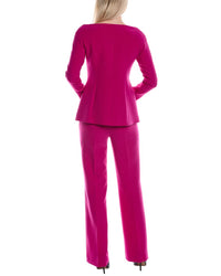 Carla Ruiz Carla Ruiz 2Pc Jacket & Trouser Set
