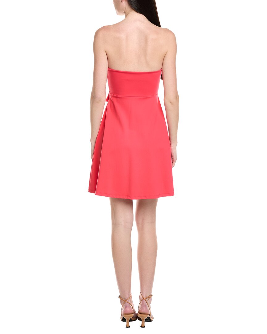 Susana Monaco Bow V-Wire Mini Dress