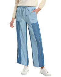 Nanette Nanette Lepore Contrast Drawstring Pant Blue