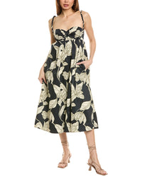 Hutch Zonna Midi Dress Blue