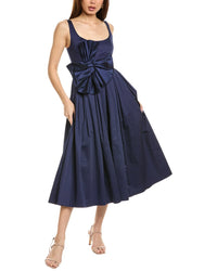 Hutch Paige Midi Dress Blue