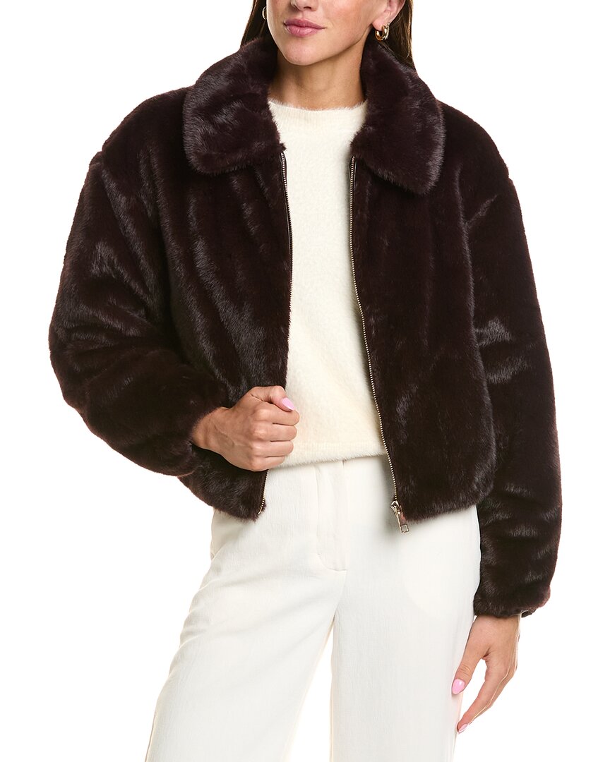 CeCe Cece Zip Front Short Blouson Jacket