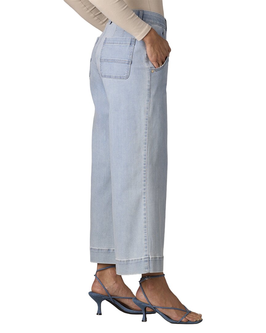 Wit & Wisdom Light Blue Whitney Skyrise Crop Wide Leg Jean