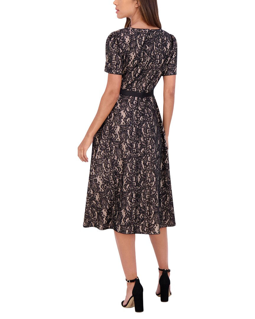 Kensie Sequin Bonded Midi Dress