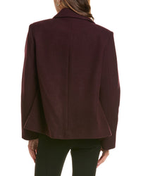 CeCe Cece Short Swing Bow Buttons Jacket