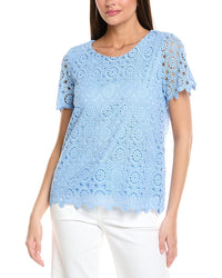 Jones New York Lace Top Blue
