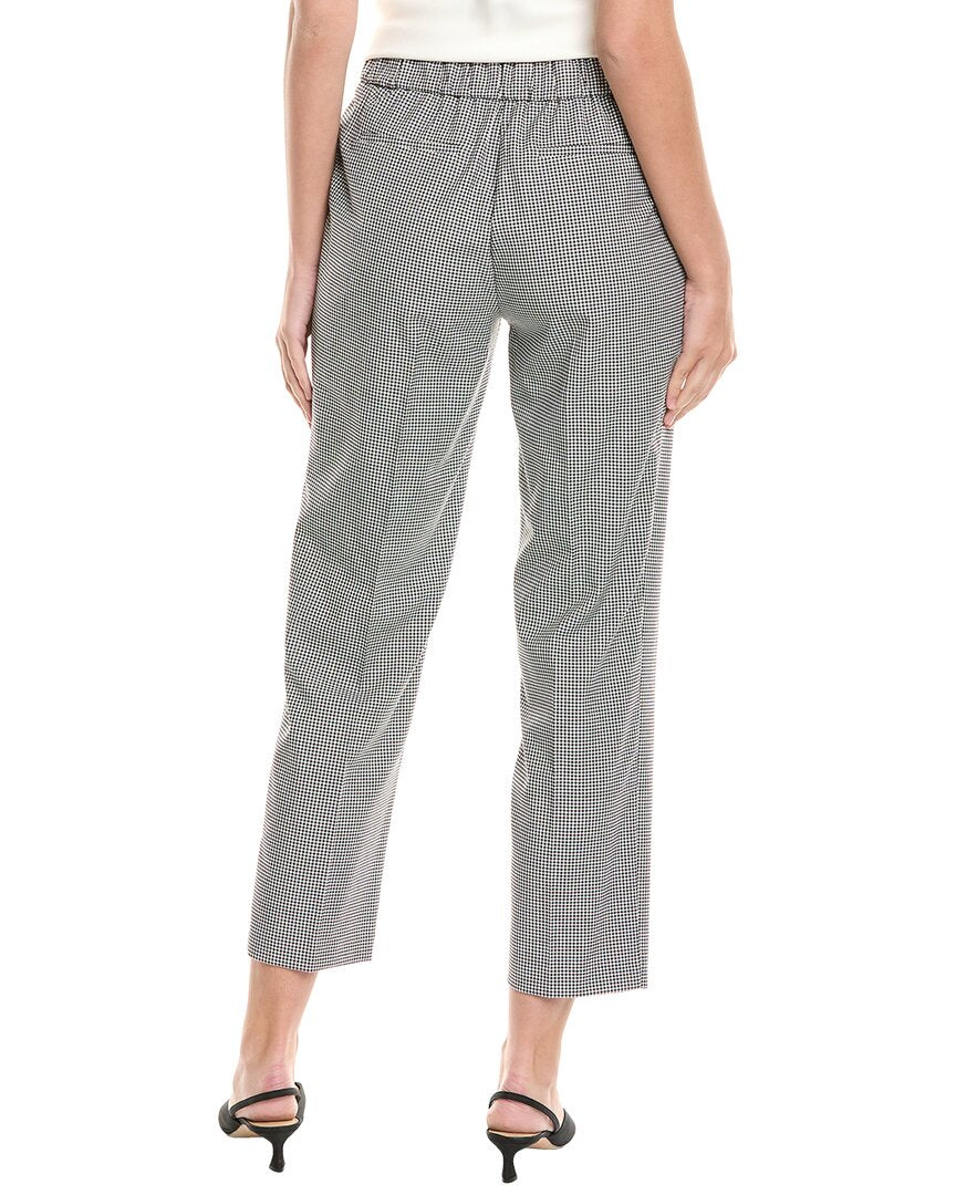 Jones New York Fly Front Straight Ankle Pant